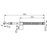 Bosch Ελαστικός Σωλήνας Φρένων - 1 987 476 189