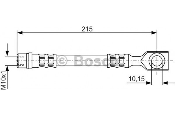 Bosch Ελαστικός Σωλήνας Φρένων - 1 987 476 201