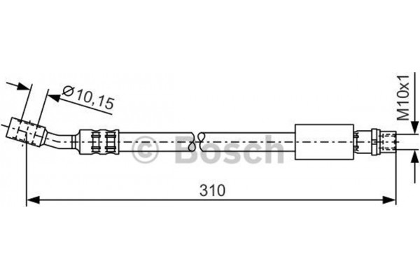Bosch Ελαστικός Σωλήνας Φρένων - 1 987 476 202