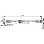 Bosch Ελαστικός Σωλήνας Φρένων - 1 987 476 282