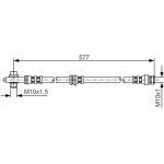 Bosch Ελαστικός Σωλήνας Φρένων - 1 987 476 282 Bosch Ελαστικός Σωλήνας Φρένων - 1 987 476 282