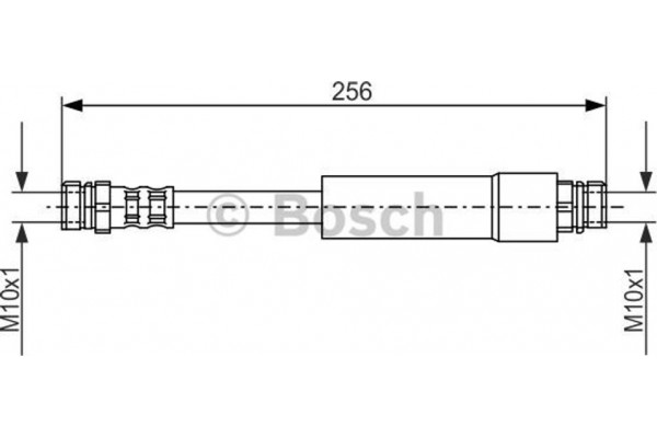 Bosch Ελαστικός Σωλήνας Φρένων - 1 987 476 284