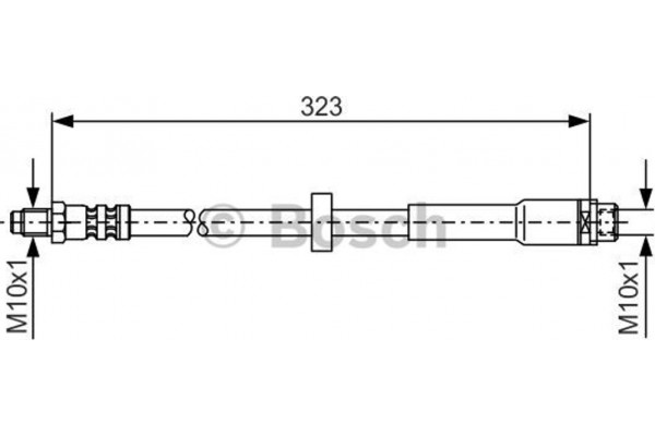 Bosch Ελαστικός Σωλήνας Φρένων - 1 987 476 293