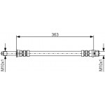 Bosch Ελαστικός Σωλήνας Φρένων - 1 987 476 295