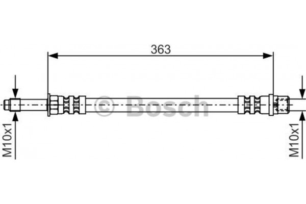 Bosch Ελαστικός Σωλήνας Φρένων - 1 987 476 295