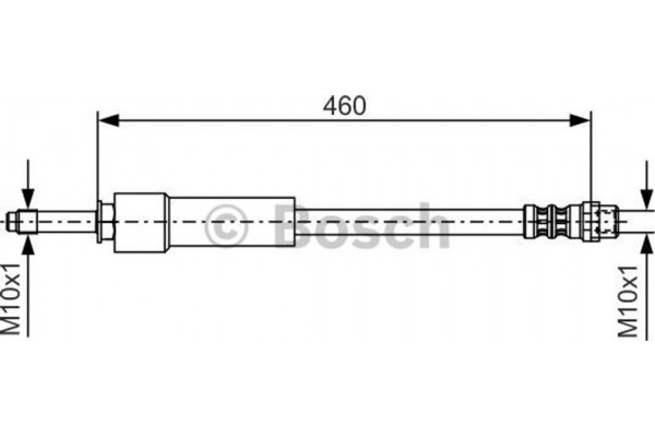 Bosch Ελαστικός Σωλήνας Φρένων - 1 987 476 297