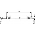 Bosch Ελαστικός Σωλήνας Φρένων - 1 987 476 300 Bosch Ελαστικός Σωλήνας Φρένων - 1 987 476 300