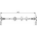 Bosch Ελαστικός Σωλήνας Φρένων - 1 987 476 346