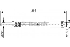 Bosch Ελαστικός Σωλήνας Φρένων - 1 987 476 359
