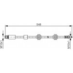 Bosch Ελαστικός Σωλήνας Φρένων - 1 987 476 360