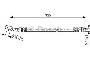 Bosch Ελαστικός Σωλήνας Φρένων - 1 987 476 394