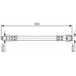 Bosch Ελαστικός Σωλήνας Φρένων - 1 987 476 427 Bosch Ελαστικός Σωλήνας Φρένων - 1 987 476 427