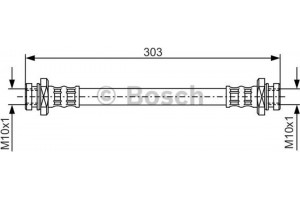 Bosch Ελαστικός Σωλήνας Φρένων - 1 987 476 436