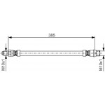 Bosch Ελαστικός Σωλήνας Φρένων - 1 987 476 439