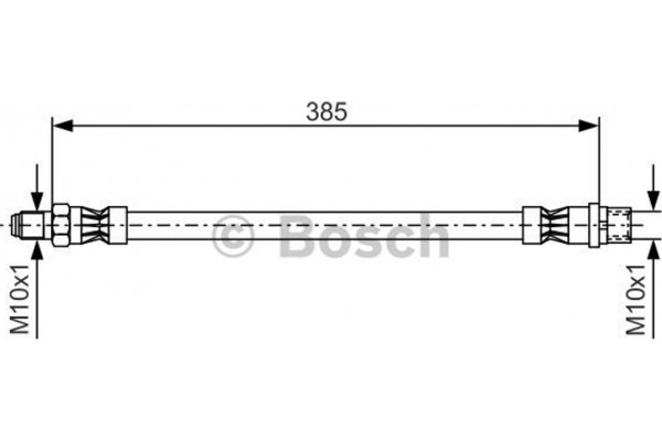Bosch Ελαστικός Σωλήνας Φρένων - 1 987 476 439