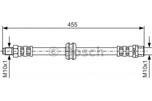 Bosch Ελαστικός Σωλήνας Φρένων - 1 987 476 444
