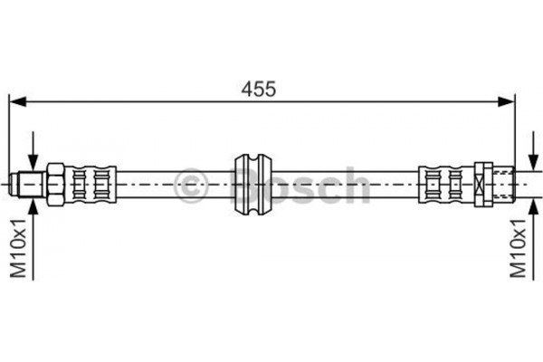 Bosch Ελαστικός Σωλήνας Φρένων - 1 987 476 444