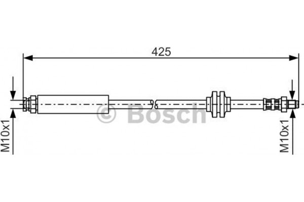 Bosch Ελαστικός Σωλήνας Φρένων - 1 987 476 451