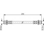 Bosch Ελαστικός Σωλήνας Φρένων - 1 987 476 457