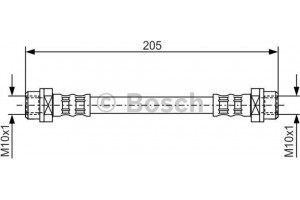Bosch Ελαστικός Σωλήνας Φρένων - 1 987 476 477