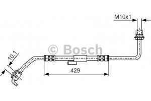 Bosch Ελαστικός Σωλήνας Φρένων - 1 987 476 511