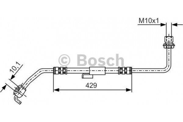 Bosch Ελαστικός Σωλήνας Φρένων - 1 987 476 511