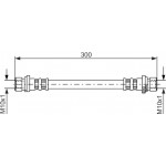 Bosch Ελαστικός Σωλήνας Φρένων - 1 987 476 583