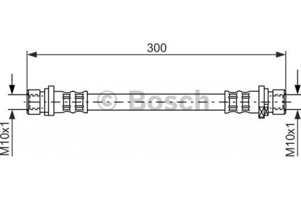 Bosch Ελαστικός Σωλήνας Φρένων - 1 987 476 583