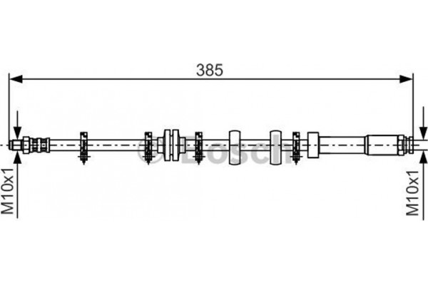Bosch Ελαστικός Σωλήνας Φρένων - 1 987 476 634