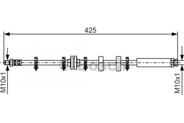 Bosch Ελαστικός Σωλήνας Φρένων - 1 987 476 636
