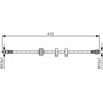 Bosch Ελαστικός Σωλήνας Φρένων - 1 987 476 638