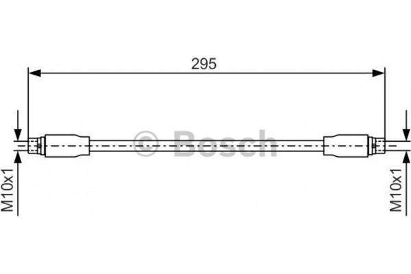 Bosch Ελαστικός Σωλήνας Φρένων - 1 987 476 717