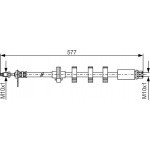 Bosch Ελαστικός Σωλήνας Φρένων - 1 987 476 809