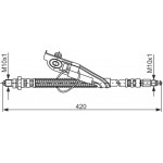 Bosch Ελαστικός Σωλήνας Φρένων - 1 987 476 817