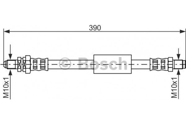 Bosch Ελαστικός Σωλήνας Φρένων - 1 987 476 840