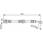 Bosch Ελαστικός Σωλήνας Φρένων - 1 987 476 896