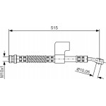 Bosch Ελαστικός Σωλήνας Φρένων - 1 987 476 898 Bosch Ελαστικός Σωλήνας Φρένων - 1 987 476 898