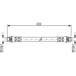 Bosch Ελαστικός Σωλήνας Φρένων - 1 987 476 914