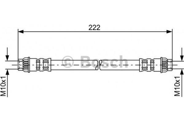 Bosch Ελαστικός Σωλήνας Φρένων - 1 987 476 914