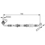 Bosch Ελαστικός Σωλήνας Φρένων - 1 987 476 934