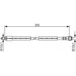 Bosch Ελαστικός Σωλήνας Φρένων - 1 987 476 949 Bosch Ελαστικός Σωλήνας Φρένων - 1 987 476 949
