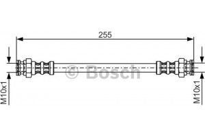 Bosch Ελαστικός Σωλήνας Φρένων - 1 987 476 954