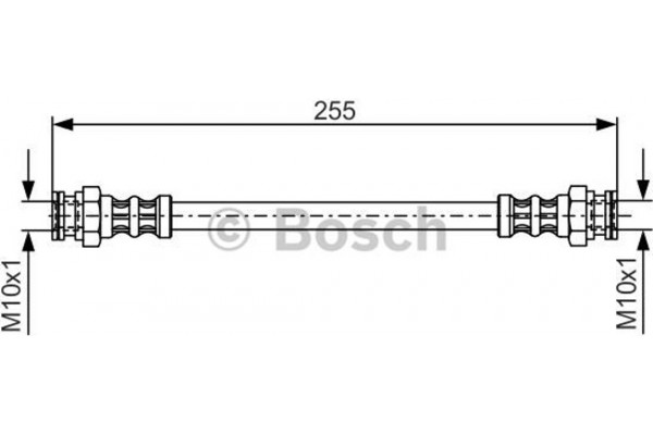 Bosch Ελαστικός Σωλήνας Φρένων - 1 987 476 954