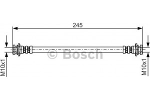 Bosch Ελαστικός Σωλήνας Φρένων - 1 987 476 969