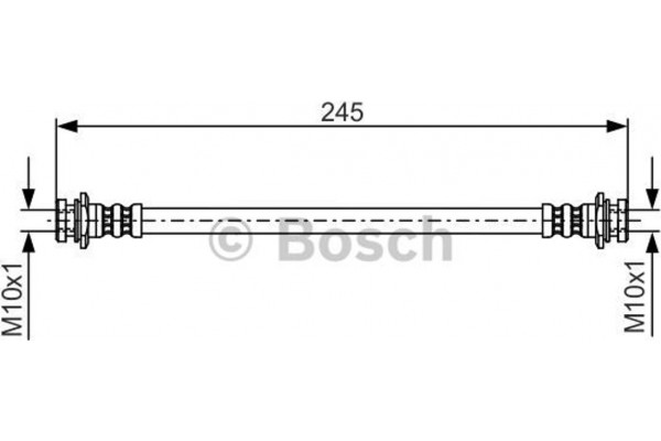 Bosch Ελαστικός Σωλήνας Φρένων - 1 987 476 969