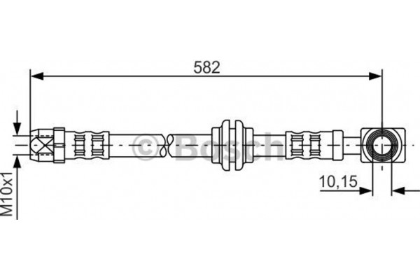 Bosch Ελαστικός Σωλήνας Φρένων - 1 987 476 991