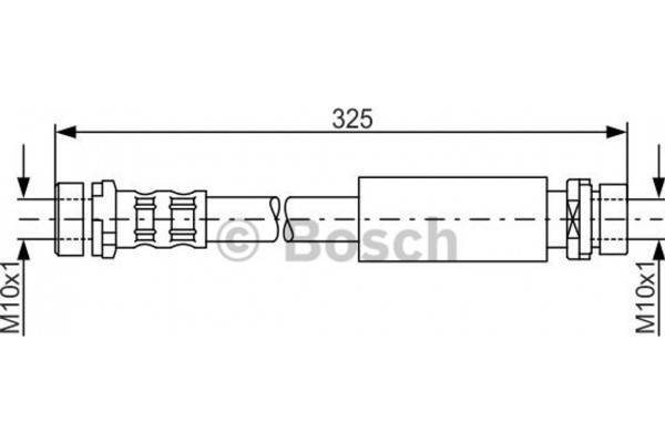 Bosch Ελαστικός Σωλήνας Φρένων - 1 987 476 994