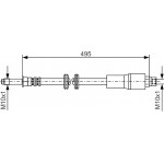 Bosch Ελαστικός Σωλήνας Φρένων - 1 987 481 005 Bosch Ελαστικός Σωλήνας Φρένων - 1 987 481 005
