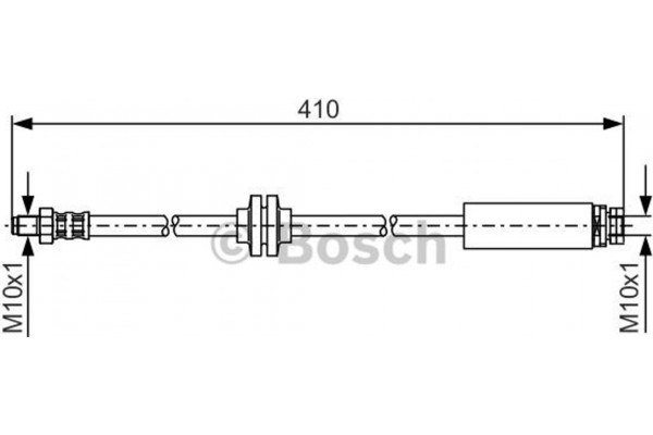 Bosch Ελαστικός Σωλήνας Φρένων - 1 987 481 022