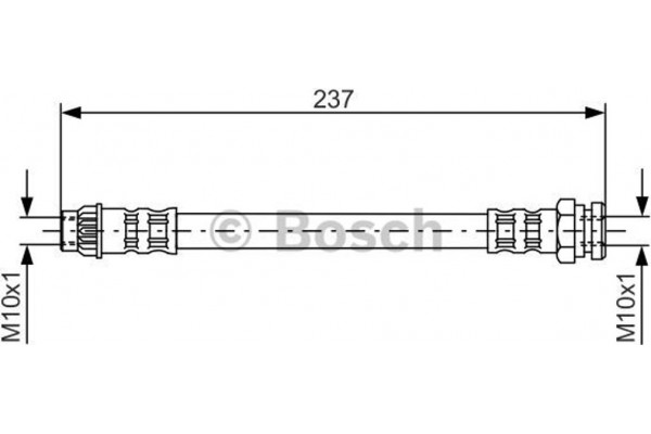 Bosch Ελαστικός Σωλήνας Φρένων - 1 987 481 052